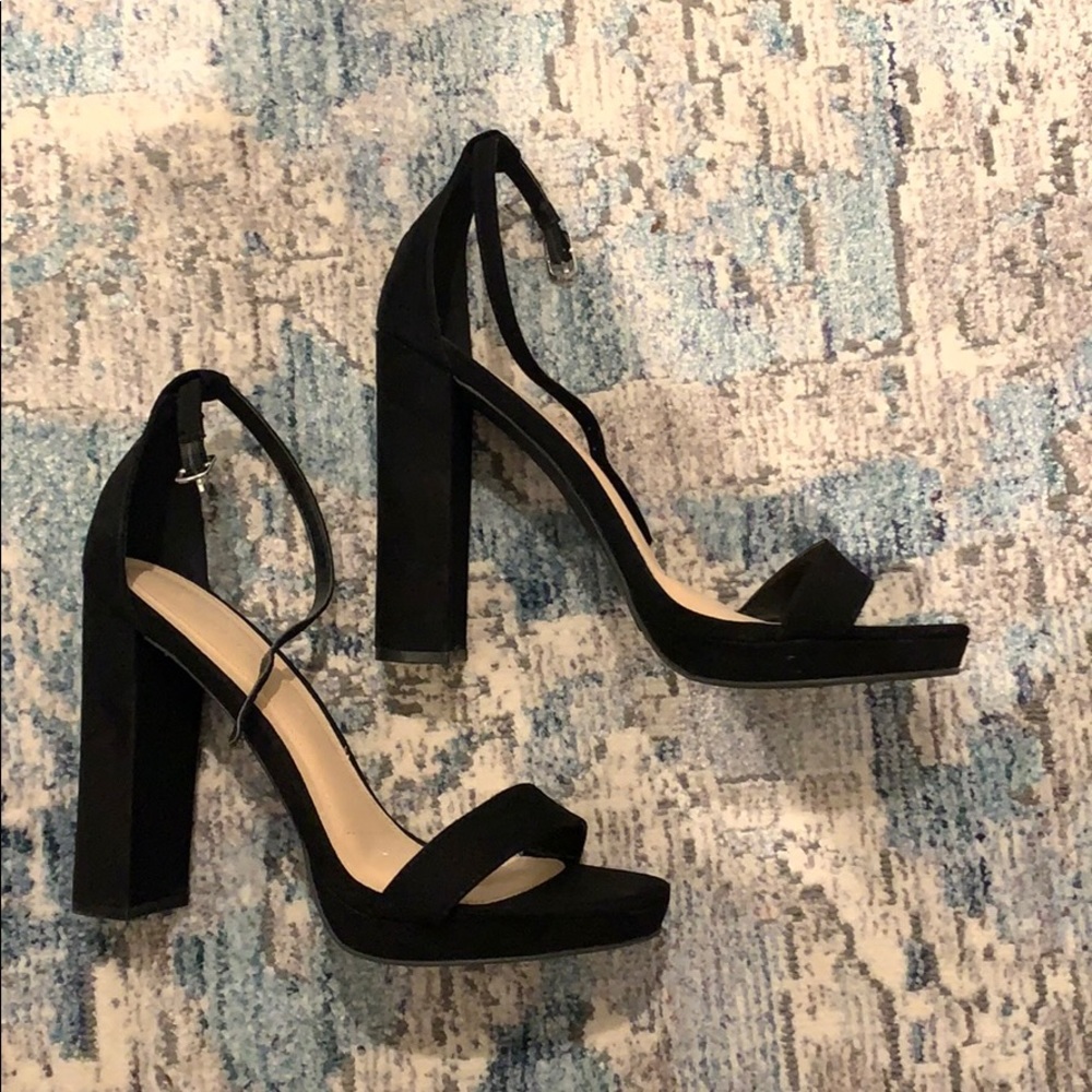 high heel shoes